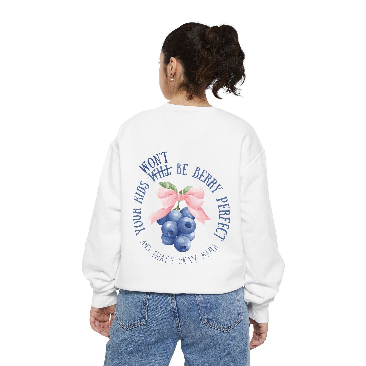Berry Perfect - Unisex Garment-Dyed Sweatshirt
