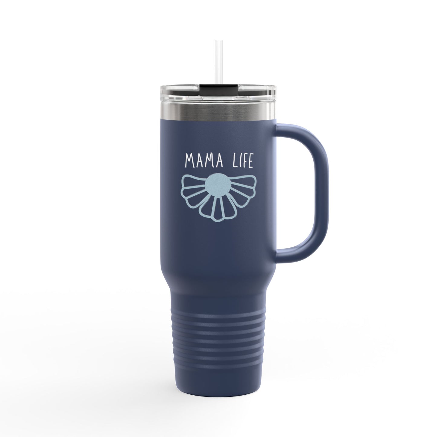 Mama Life Insulated Travel Mug - 40oz Reusable Coffee Cup