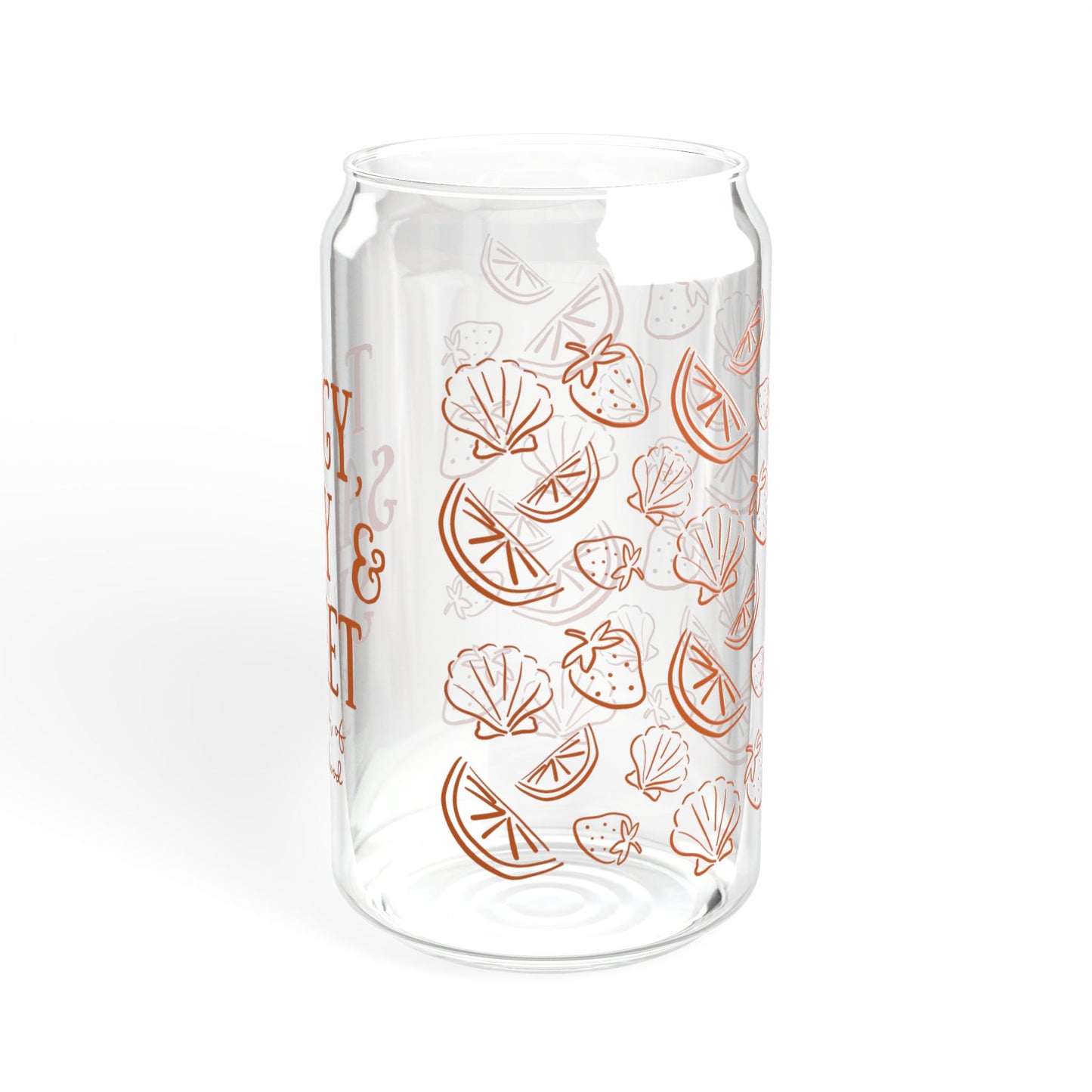 The Flavor of Motherhood - Sipper Glass