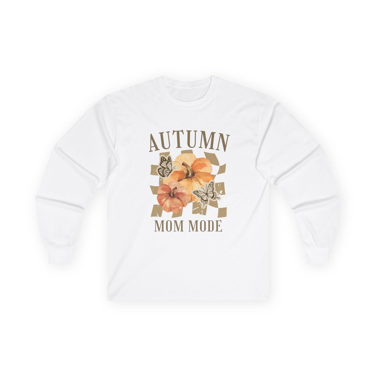 Long Sleeve Tee - Autumn Mom Mode - Comfy Unisex Shirt