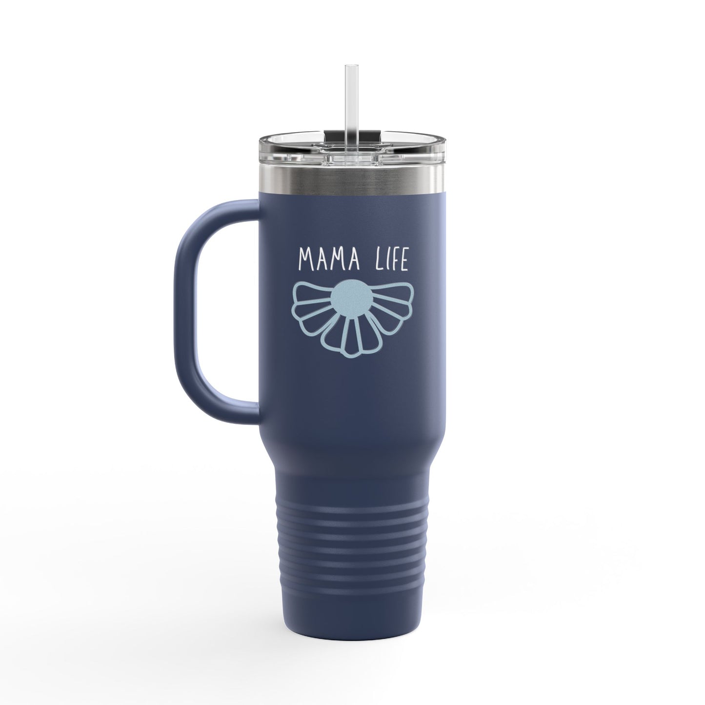 Mama Life Insulated Travel Mug - 40oz Reusable Coffee Cup
