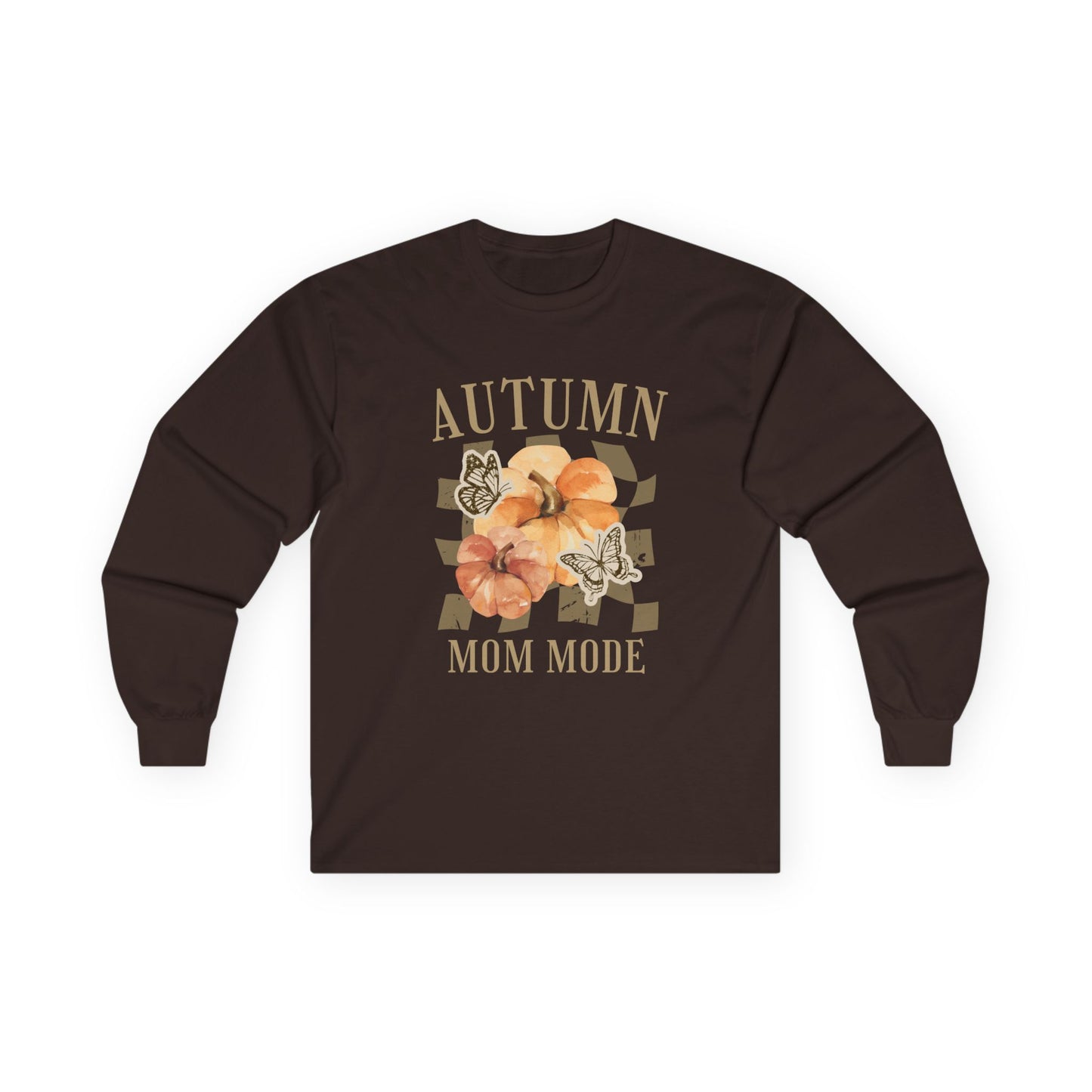 Long Sleeve Tee - Autumn Mom Mode - Comfy Unisex Shirt