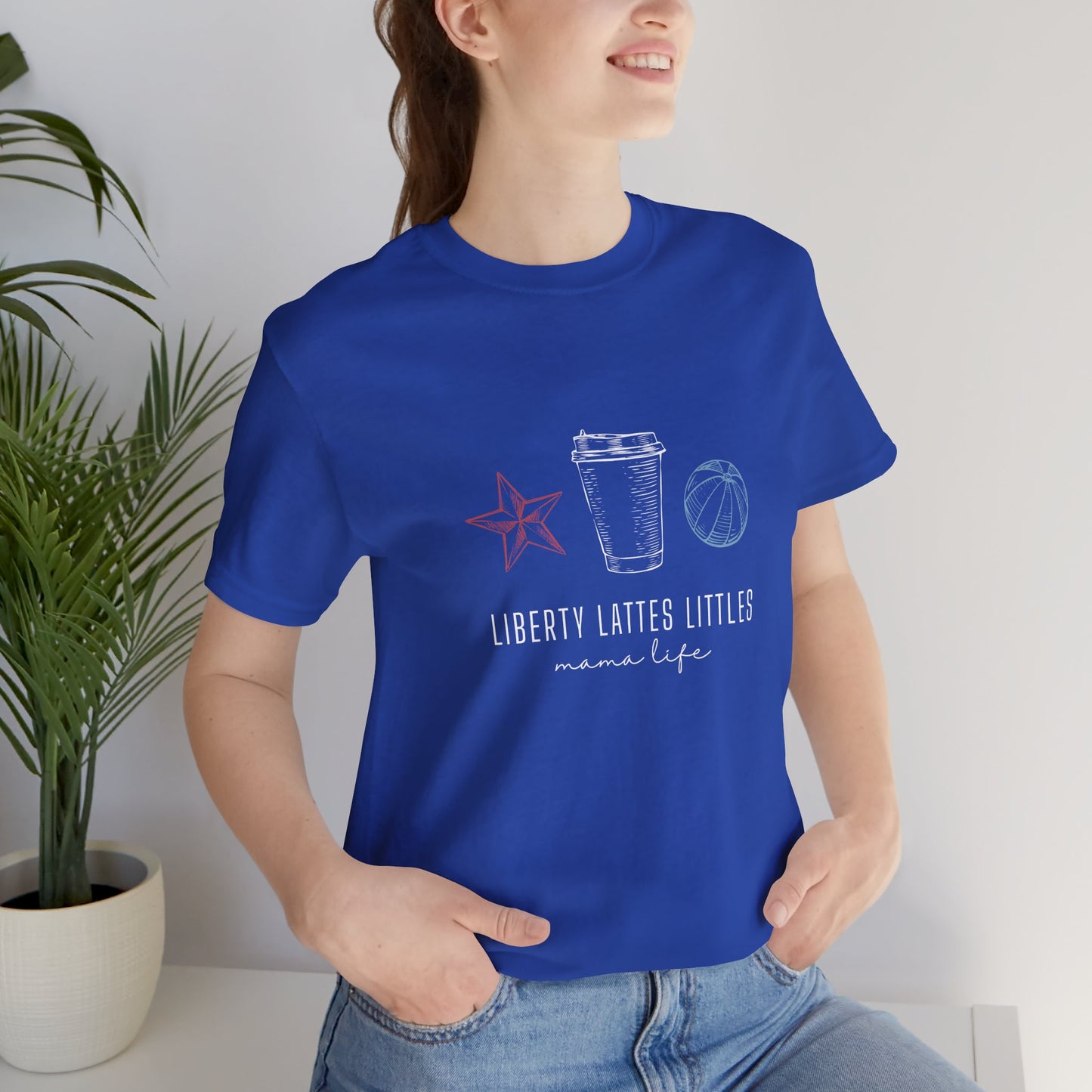 Mama Life Tee - Liberty, Lattes, and Littles Unisex Shirt