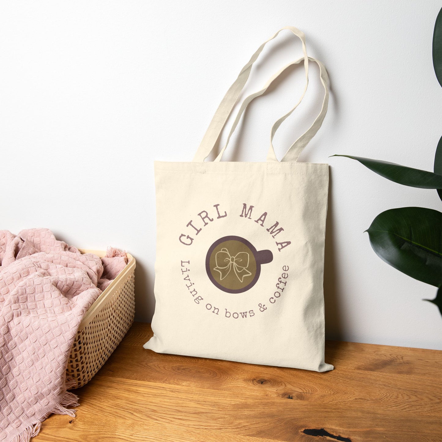 Canvas Tote Bag - Girl Mama