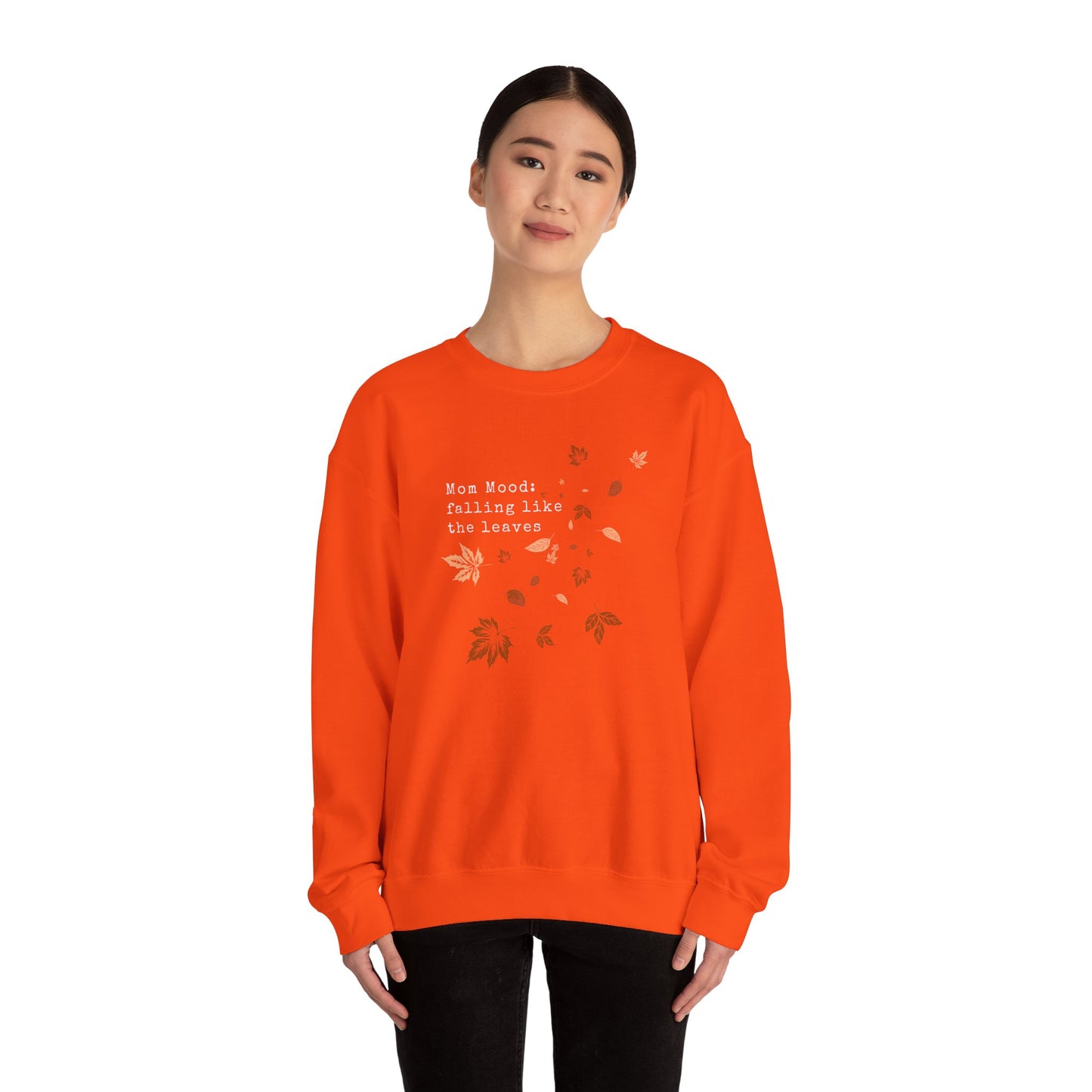 Fall Mom Mood Sweatshirt - Crewneck Sweatshirt