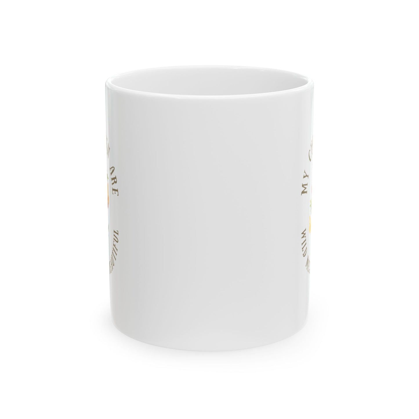 Mom Life Ceramic Mug 11oz/15oz - Wild, Messy, Beautiful Design