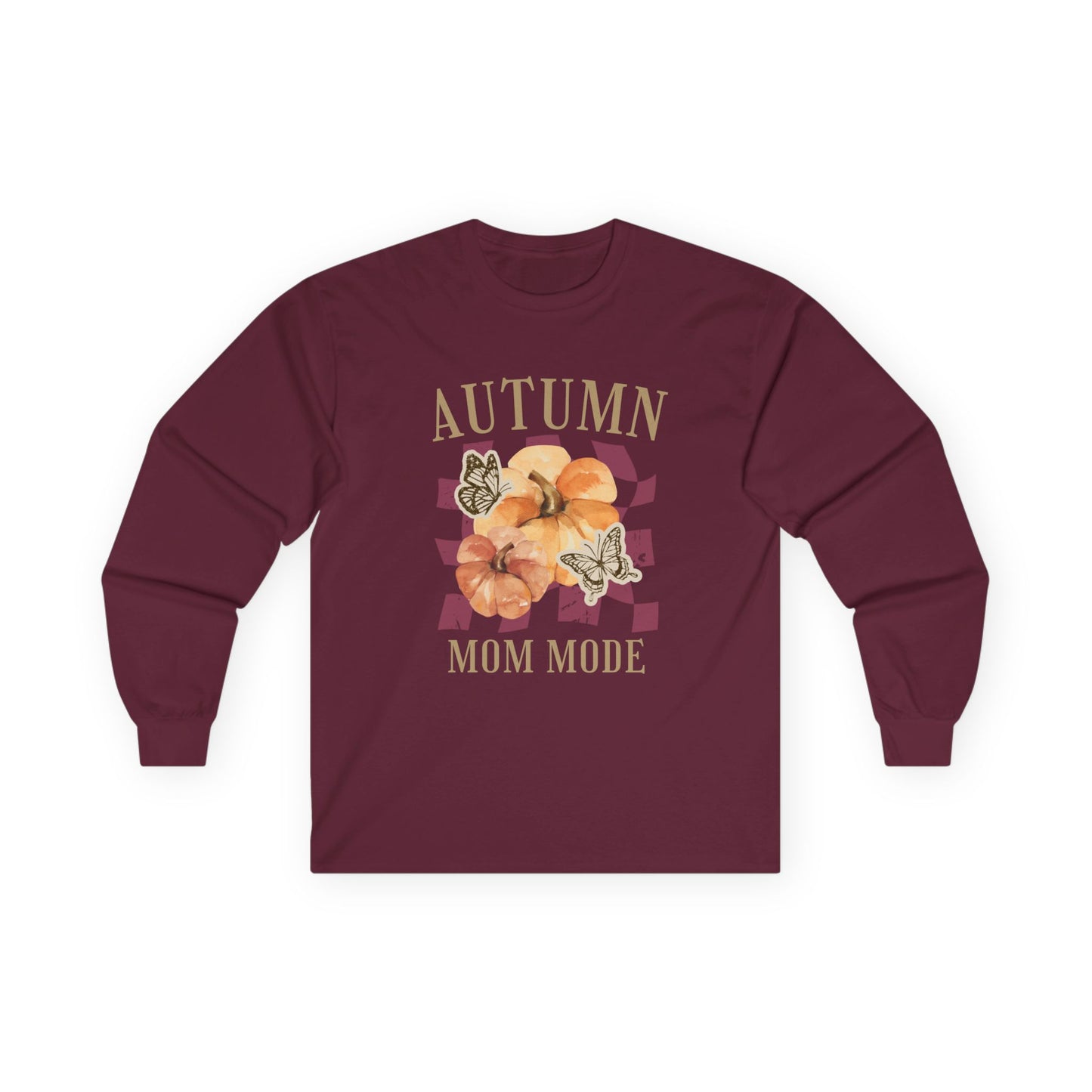 Long Sleeve Tee - Autumn Mom Mode - Comfy Unisex Shirt