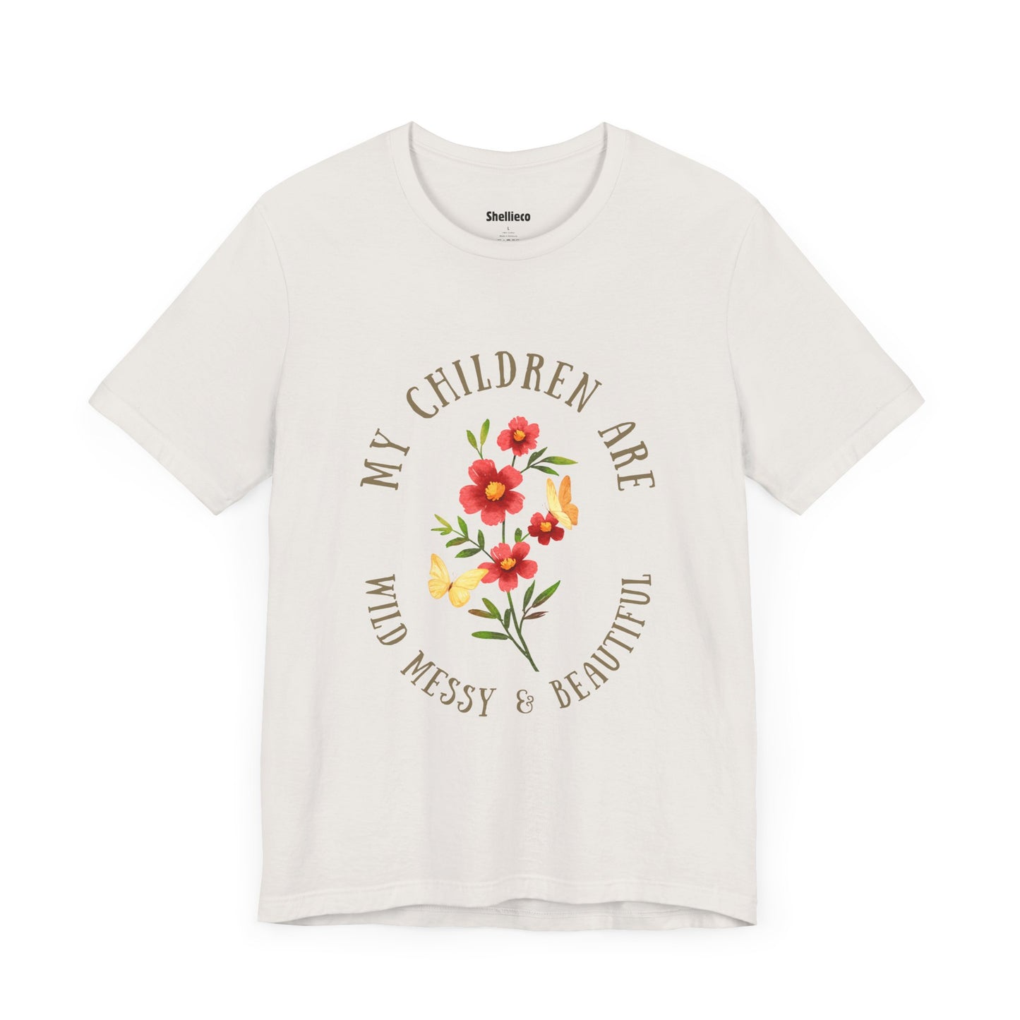 Wild Messy Beautiful Tee Shirt - Unisex Jersey Short Sleeve