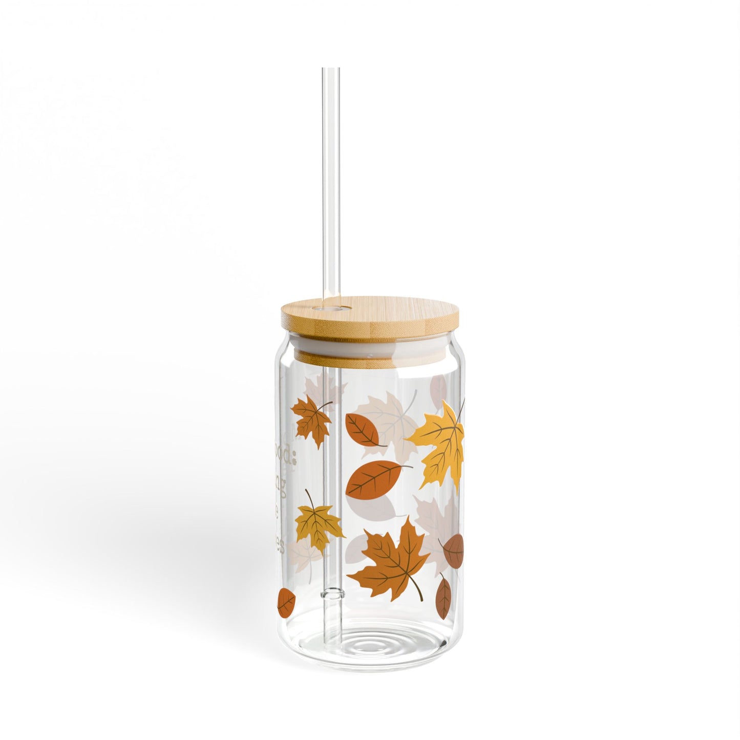 Glass Tumbler - Fall Mom Mood