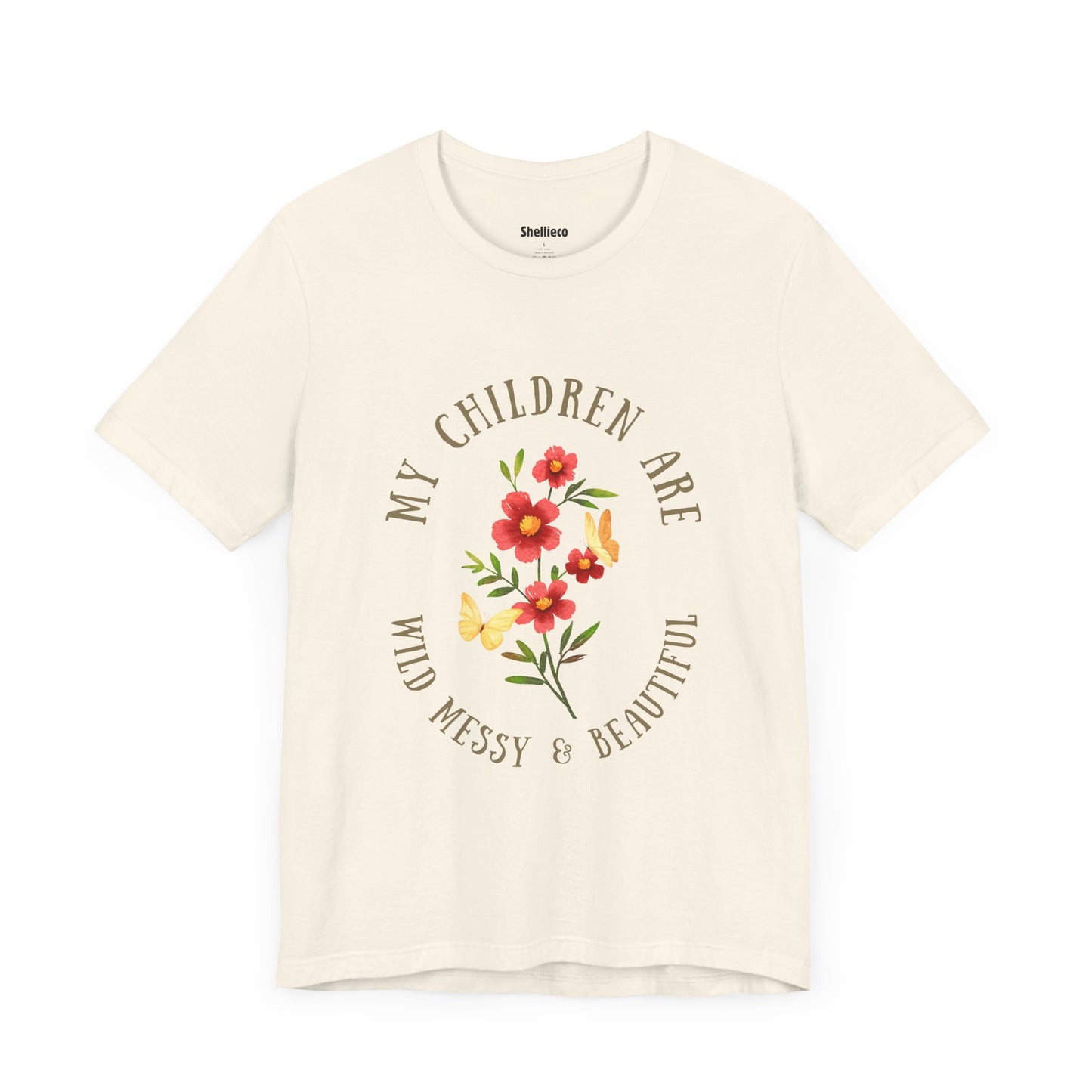 Wild Messy Beautiful Tee Shirt - Unisex Jersey Short Sleeve
