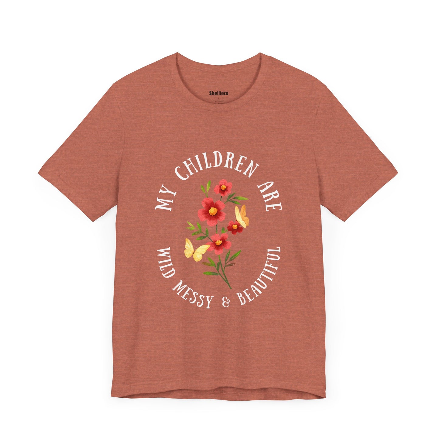 Wild Messy Beautiful Tee Shirt - Unisex Jersey Short Sleeve