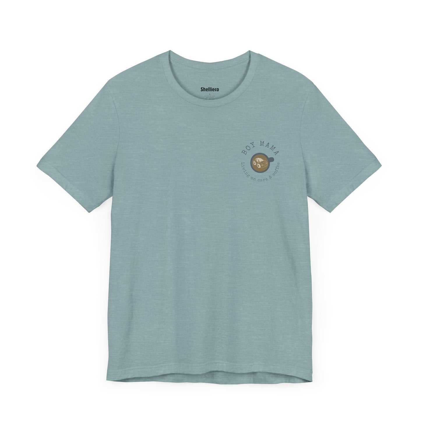Boy Mama Unisex Tee - Living on Coffee and Cars