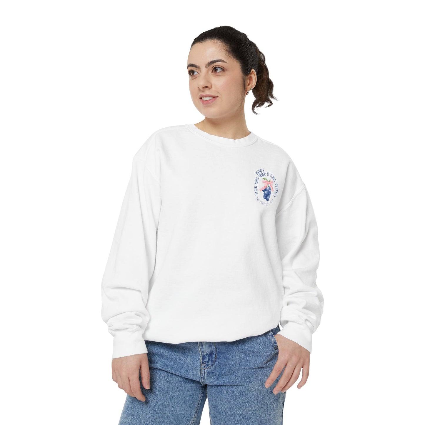 Berry Perfect - Unisex Garment-Dyed Sweatshirt