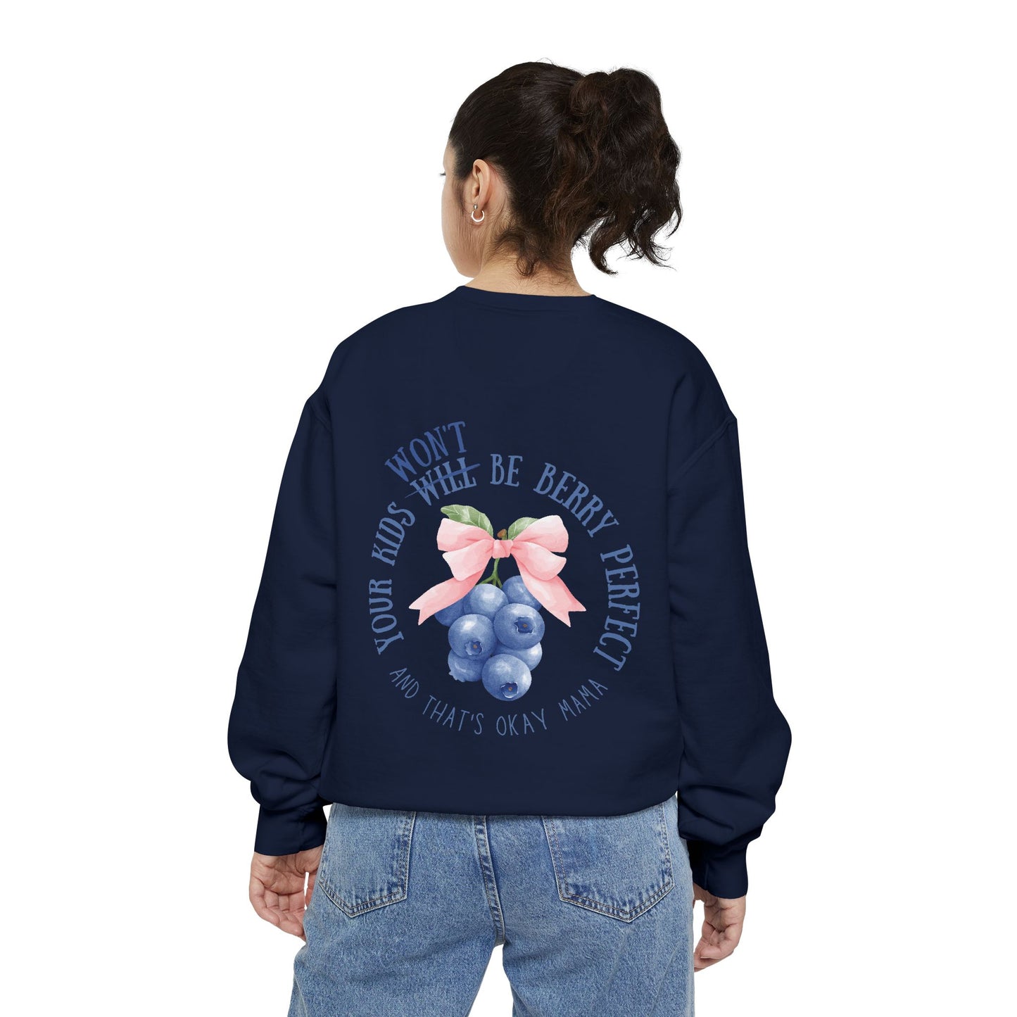 Berry Perfect - Unisex Garment-Dyed Sweatshirt