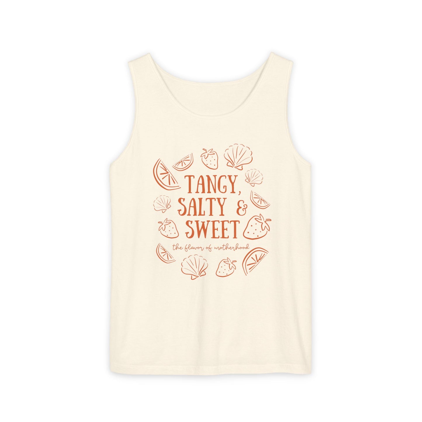 Mama Tank - Tangy, Salty, Sweet Unisex Garment-Dyed Tank Top