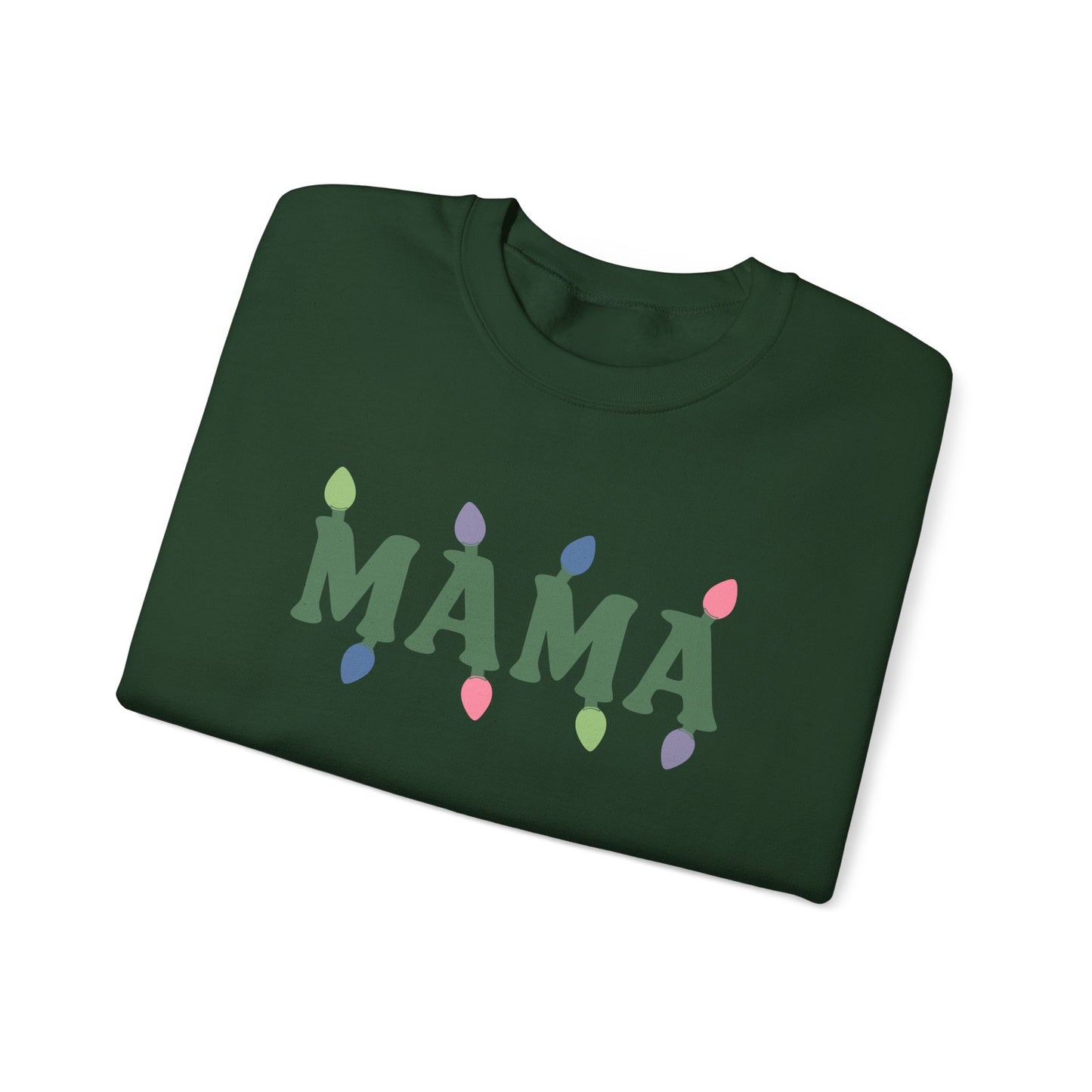 Mama Christmas Light Sweatshirt - Unisex