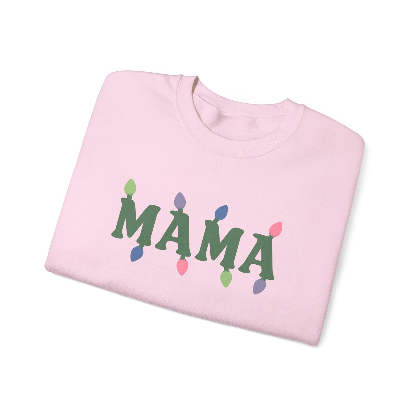 Mama Christmas Light Sweatshirt - Unisex