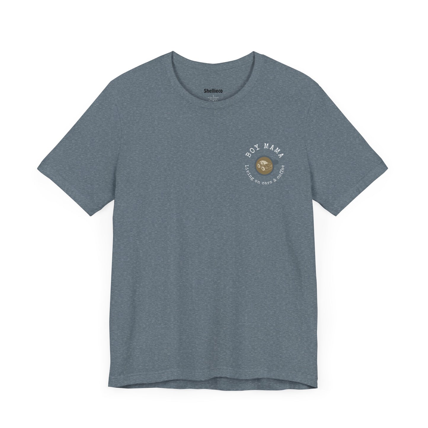 Boy Mama Unisex Tee - Living on Coffee and Cars