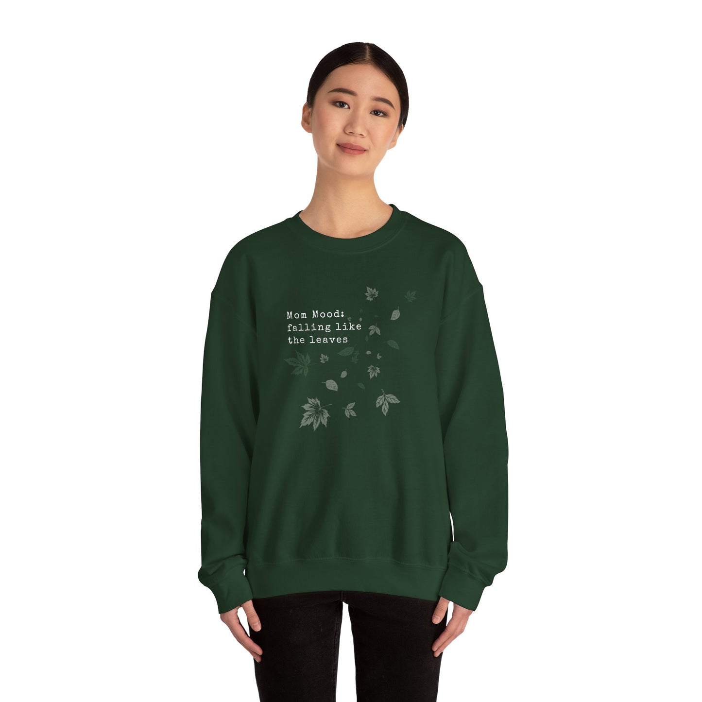 Fall Mom Mood Sweatshirt - Crewneck Sweatshirt