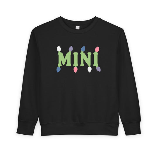 Toddler Sweatshirt — Mini Christmas Vibes