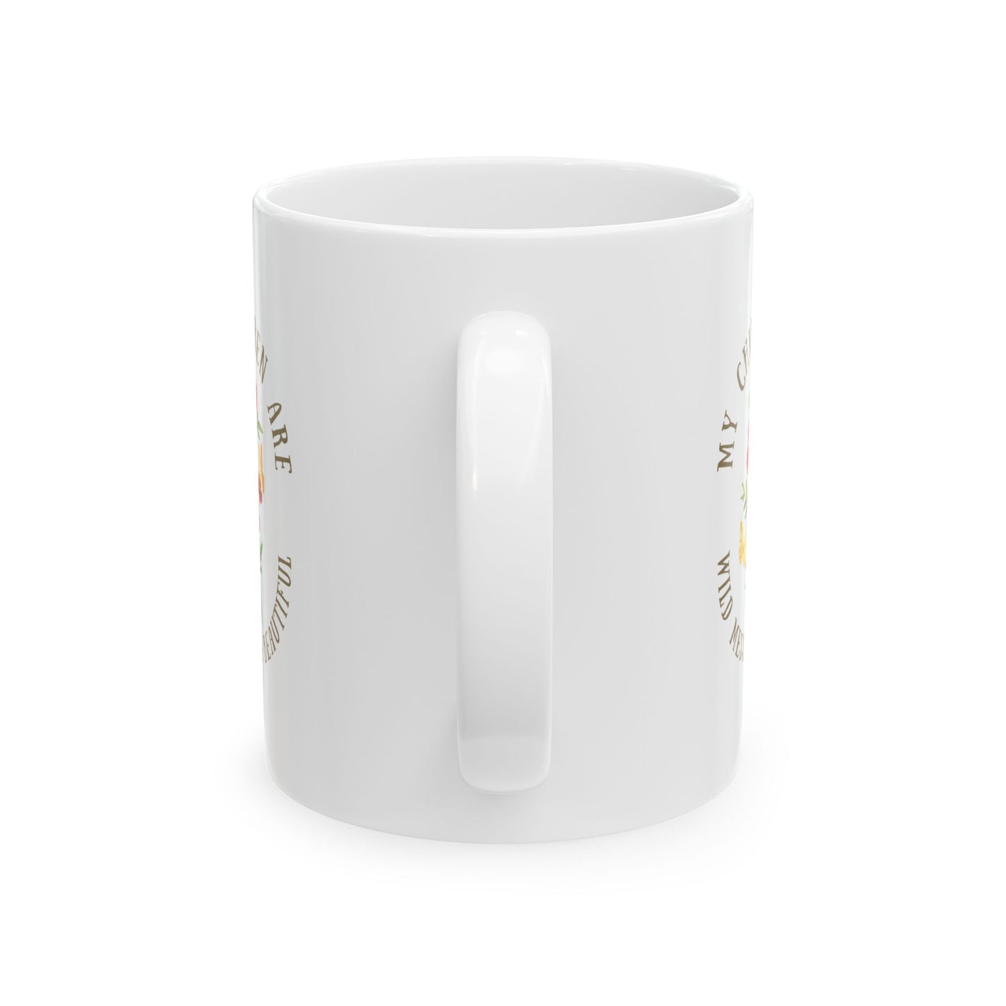 Mom Life Ceramic Mug 11oz/15oz - Wild, Messy, Beautiful Design