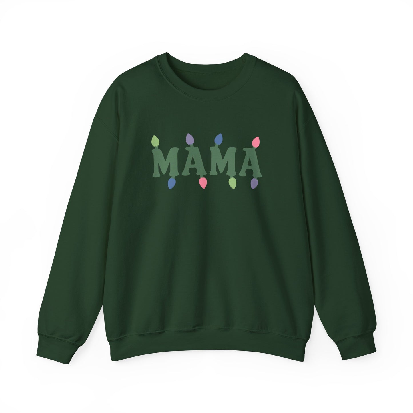 Mama Christmas Light Sweatshirt - Unisex