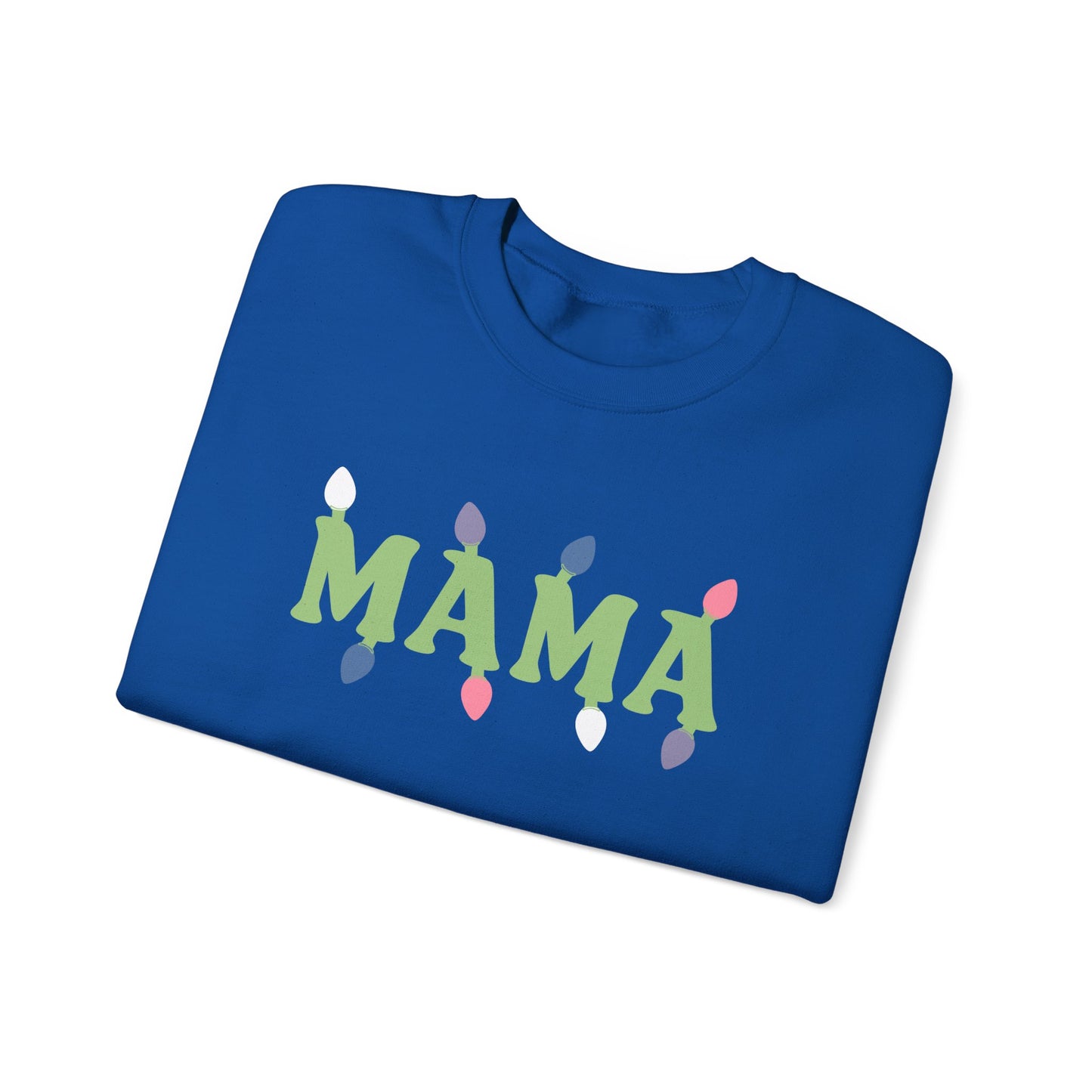 Mama Christmas Light Sweatshirt - Unisex