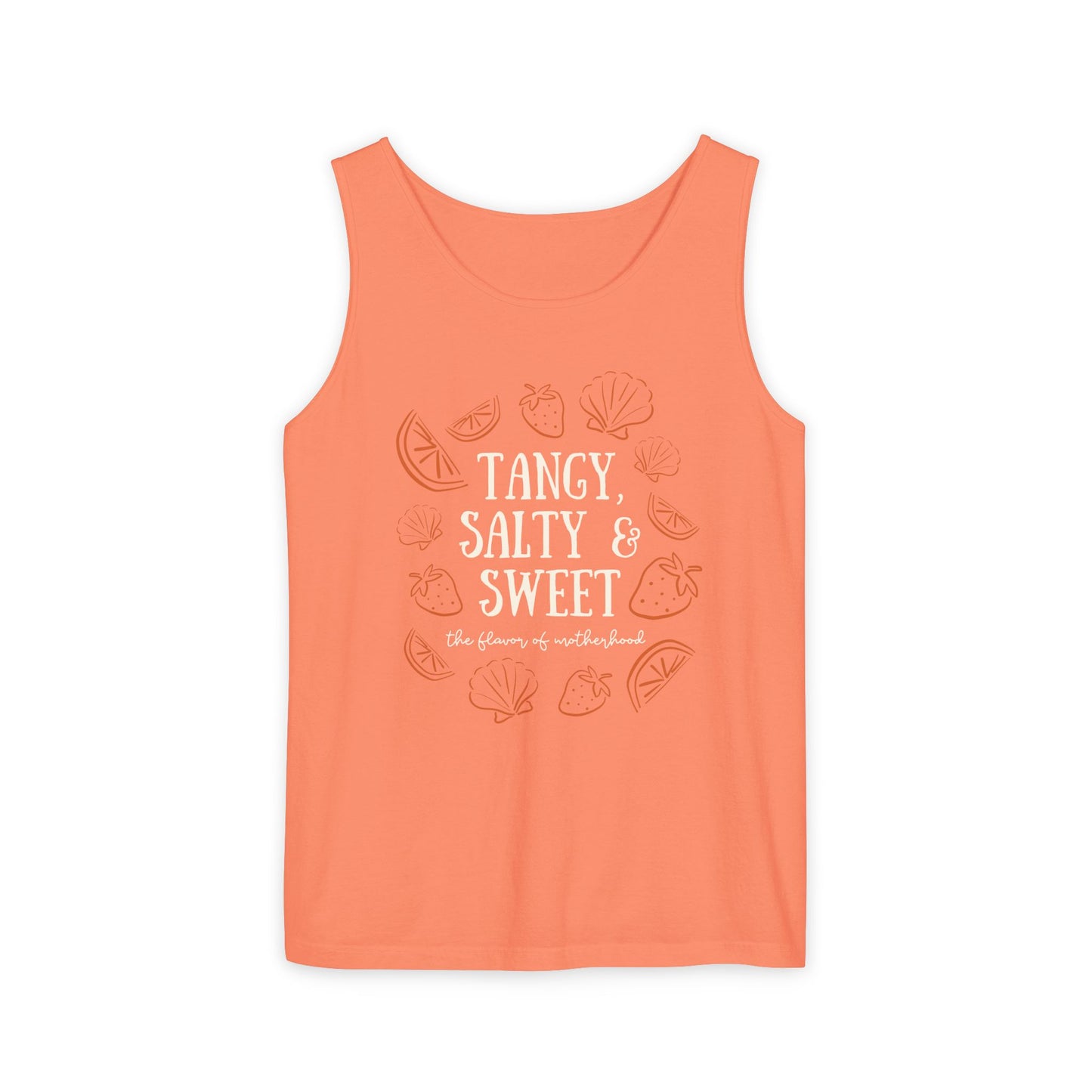 Mama Tank - Tangy, Salty, Sweet Unisex Garment-Dyed Tank Top