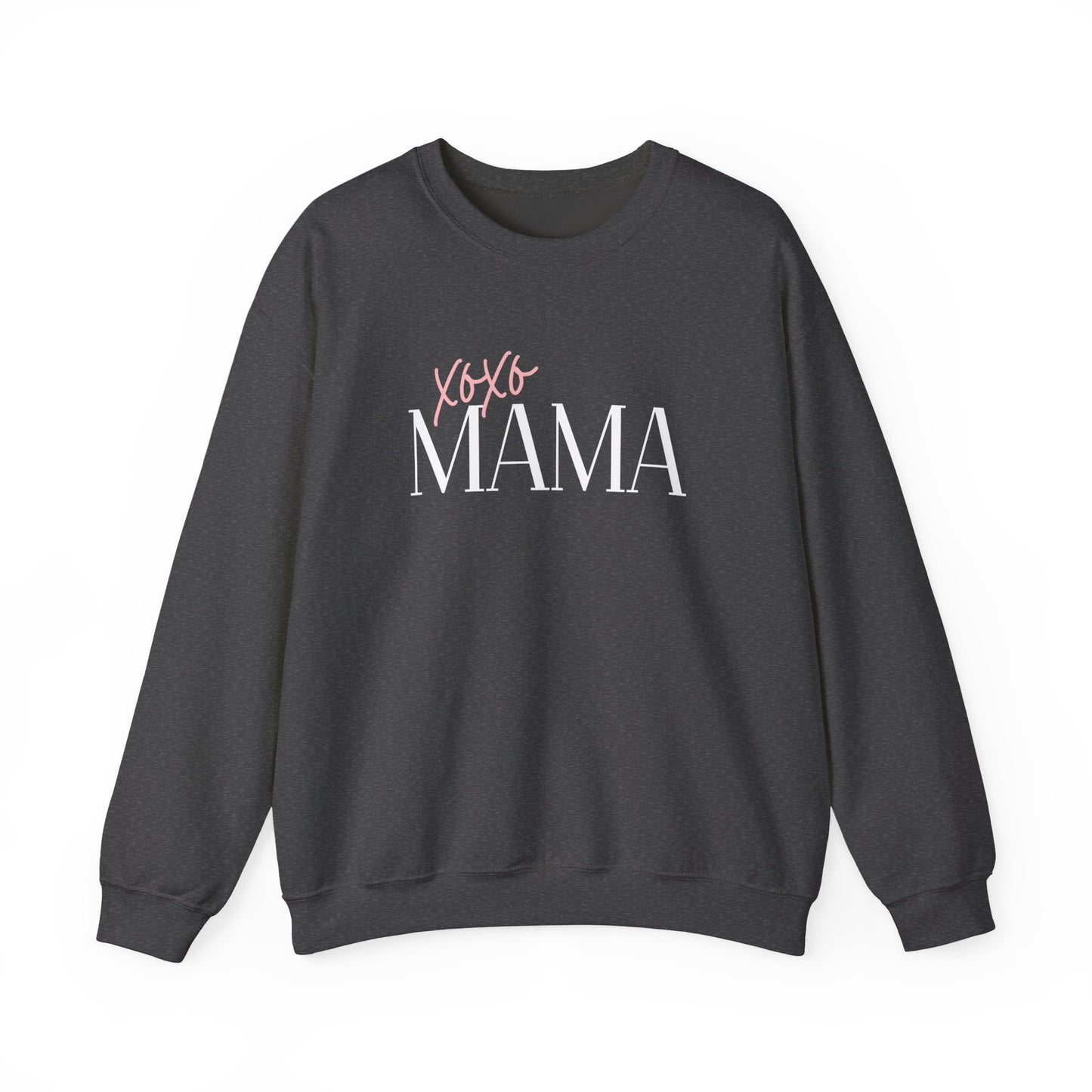 Xoxo Mama Crewneck Sweatshirt — Cozy Sweatshirt for Moms