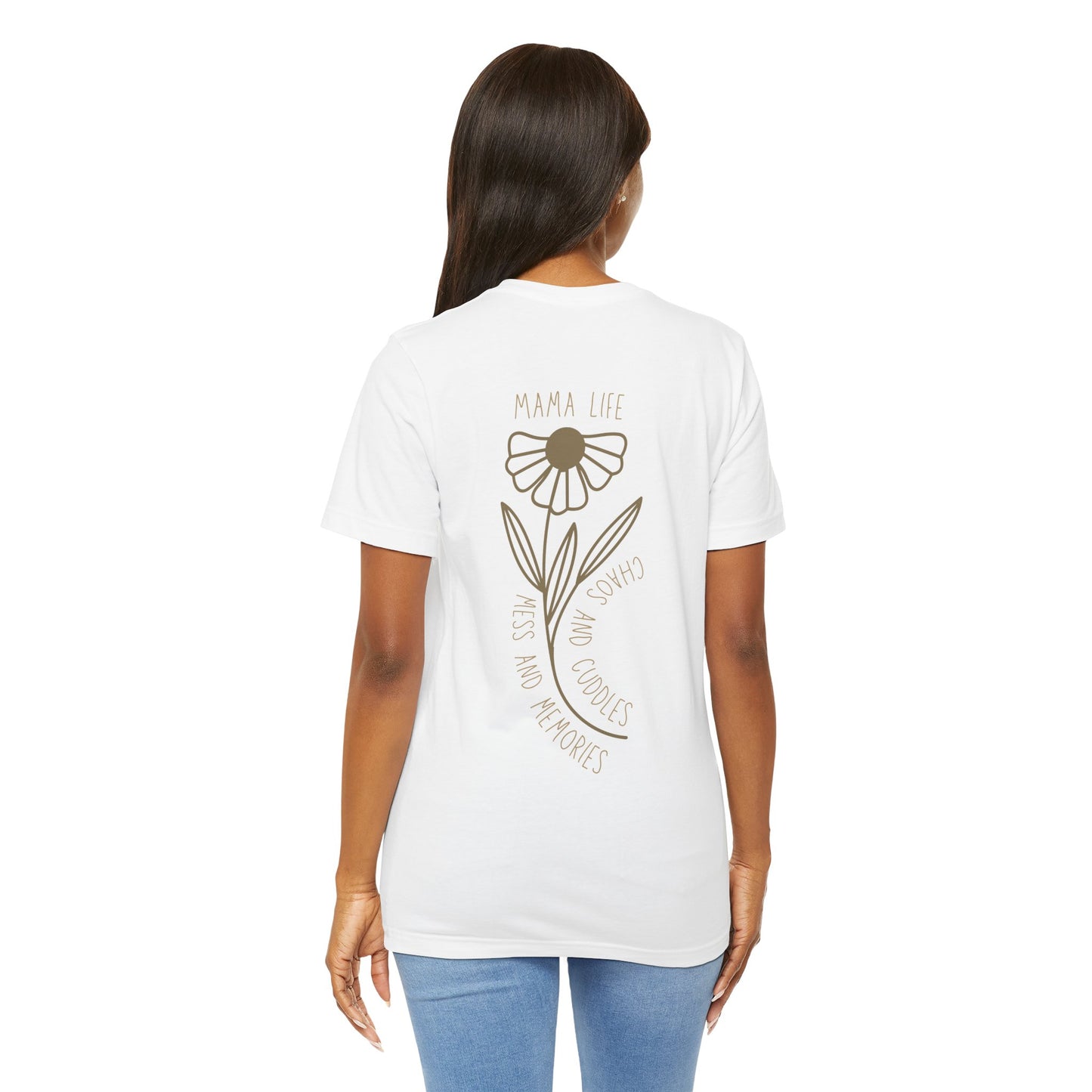 Mama Life Tee - Unisex Jersey Short Sleeve Shirt for Moms