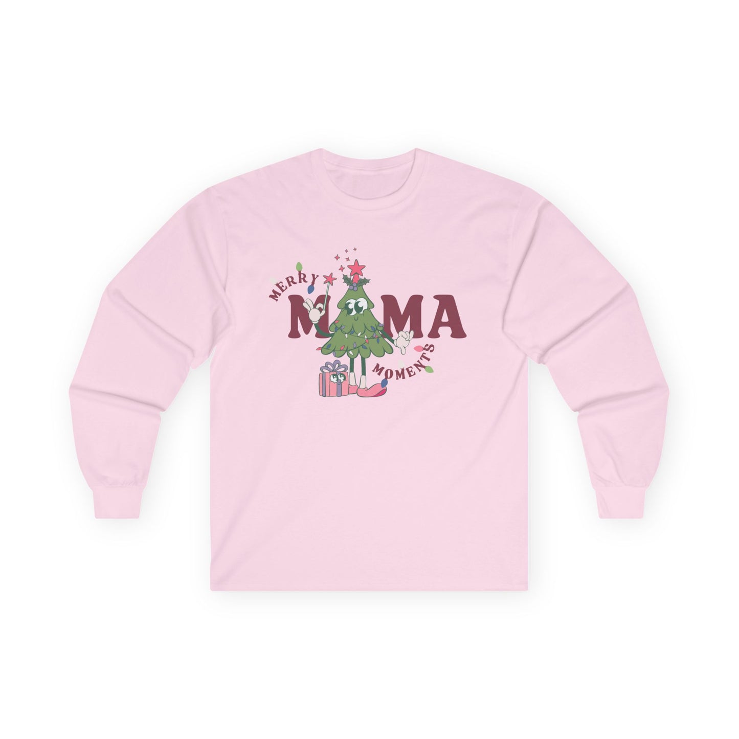 Long Sleeve Tee Merry Mama Moments Shirt