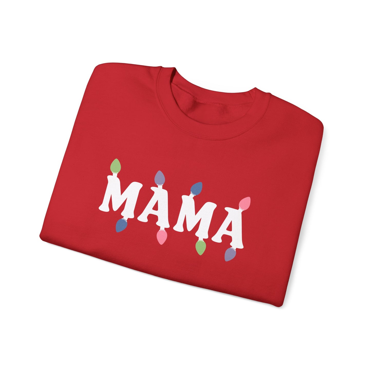 Mama Christmas Light Sweatshirt - Unisex