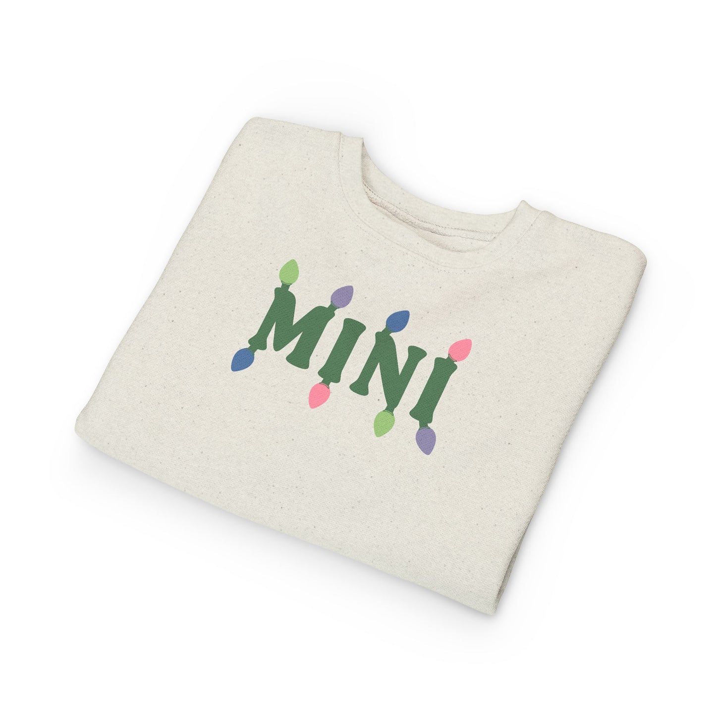 Toddler Sweatshirt — Mini Christmas Vibes