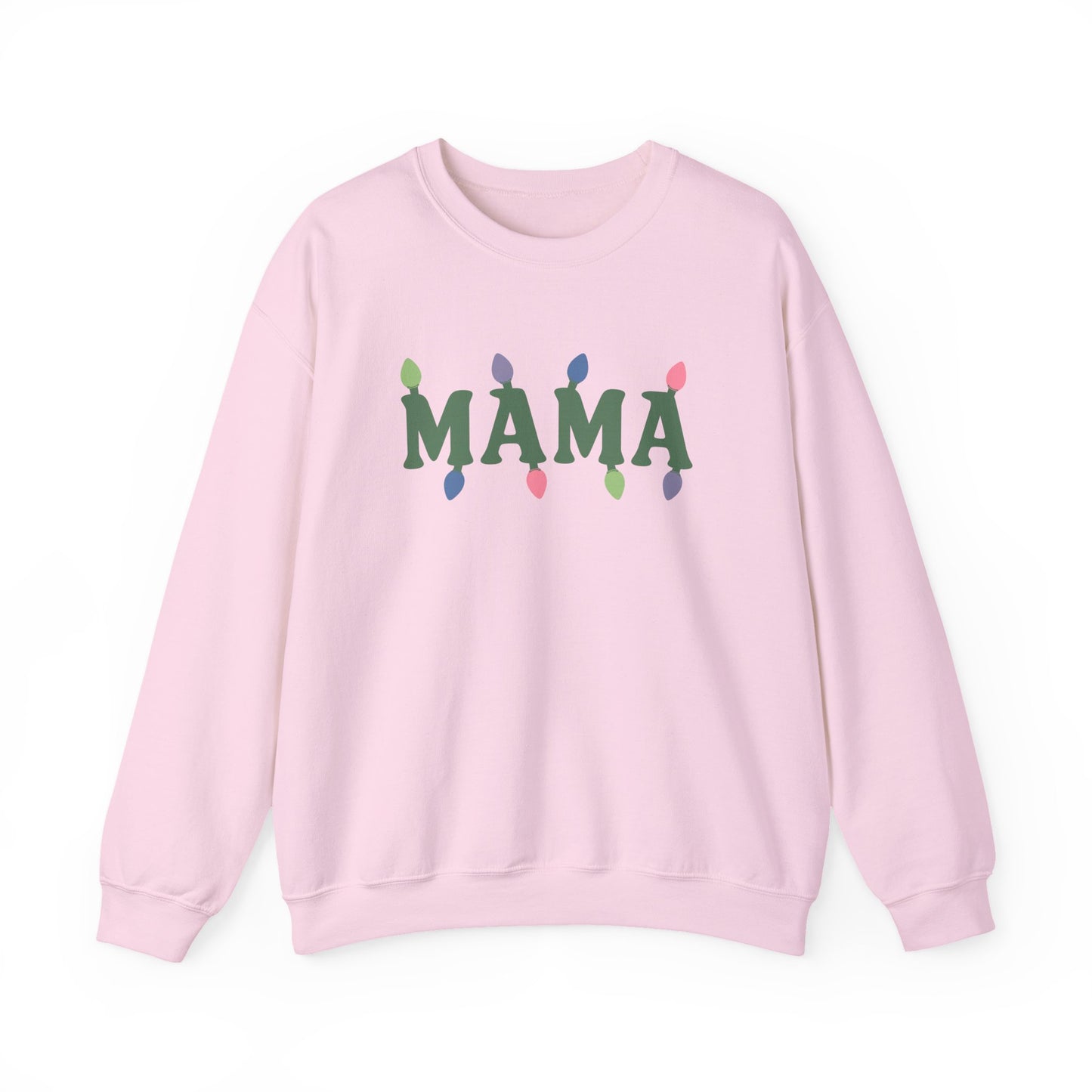 Mama Christmas Light Sweatshirt - Unisex
