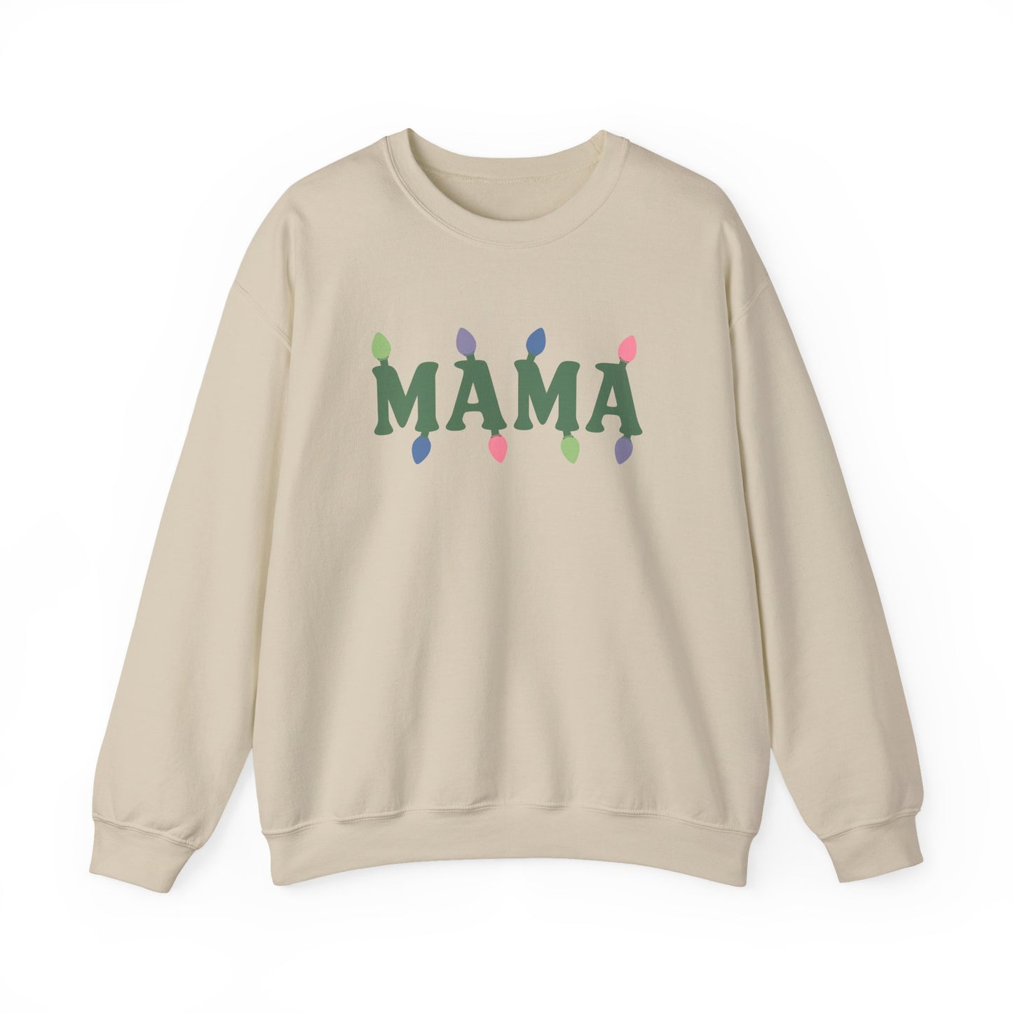 Mama Christmas Light Sweatshirt - Unisex