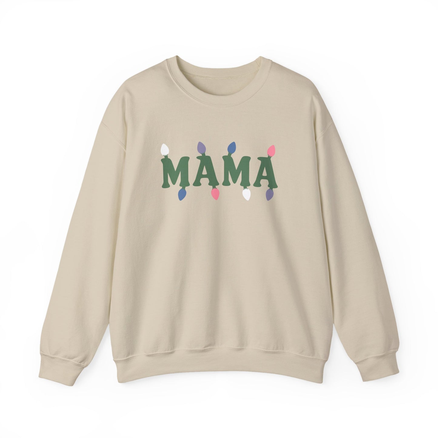 Mama Christmas Light Sweatshirt - Unisex