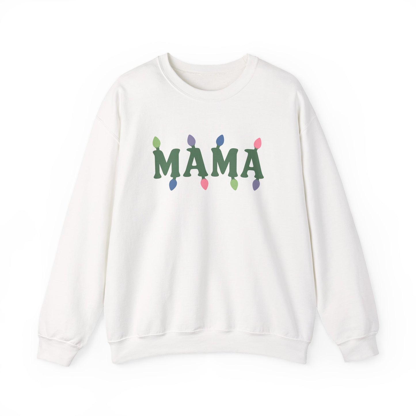Mama Christmas Light Sweatshirt - Unisex