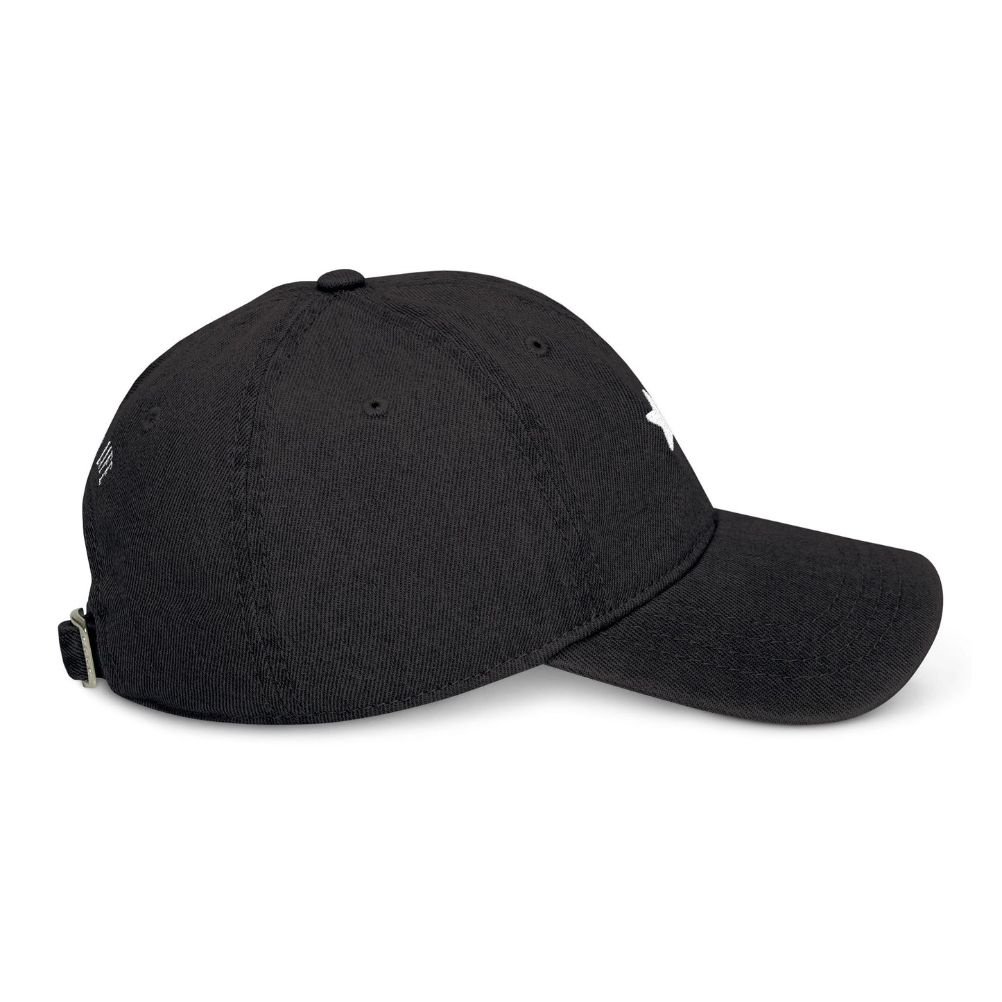 Embroidered Denim Hat - Mama Life with Patriotic Star