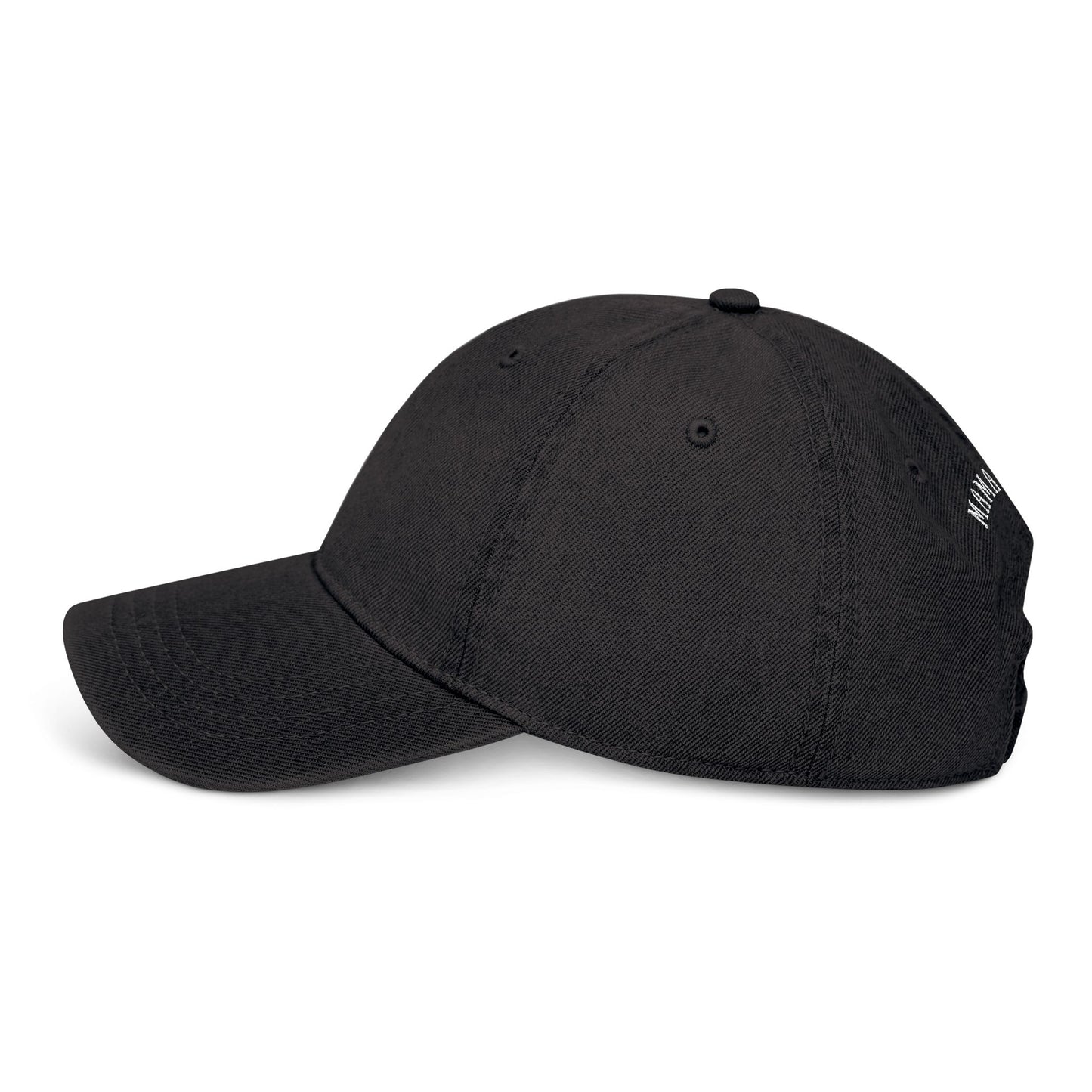 Embroidered Denim Hat - Mama Life with Patriotic Star