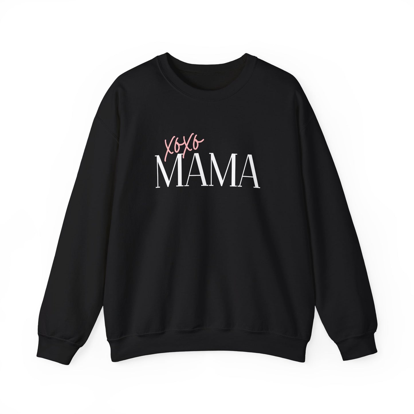 Xoxo Mama Crewneck Sweatshirt — Cozy Sweatshirt for Moms