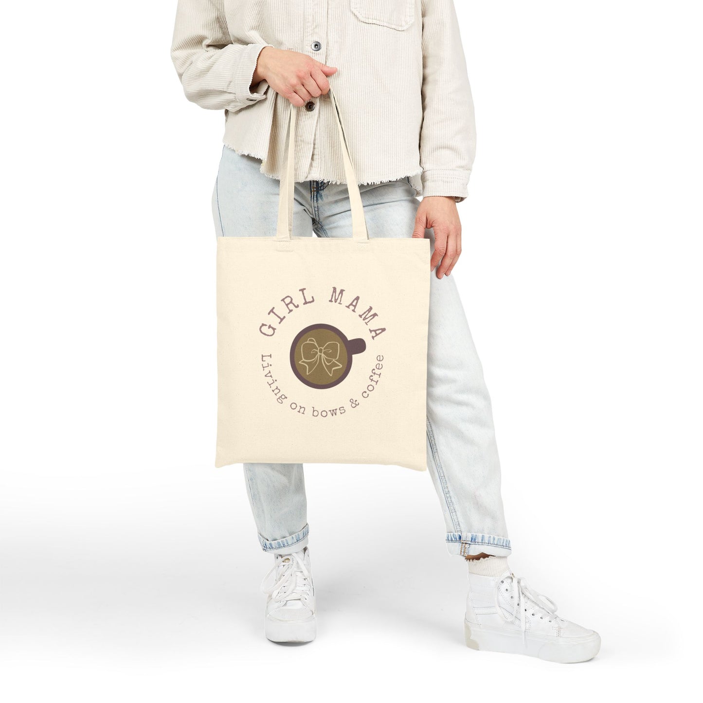 Canvas Tote Bag - Girl Mama