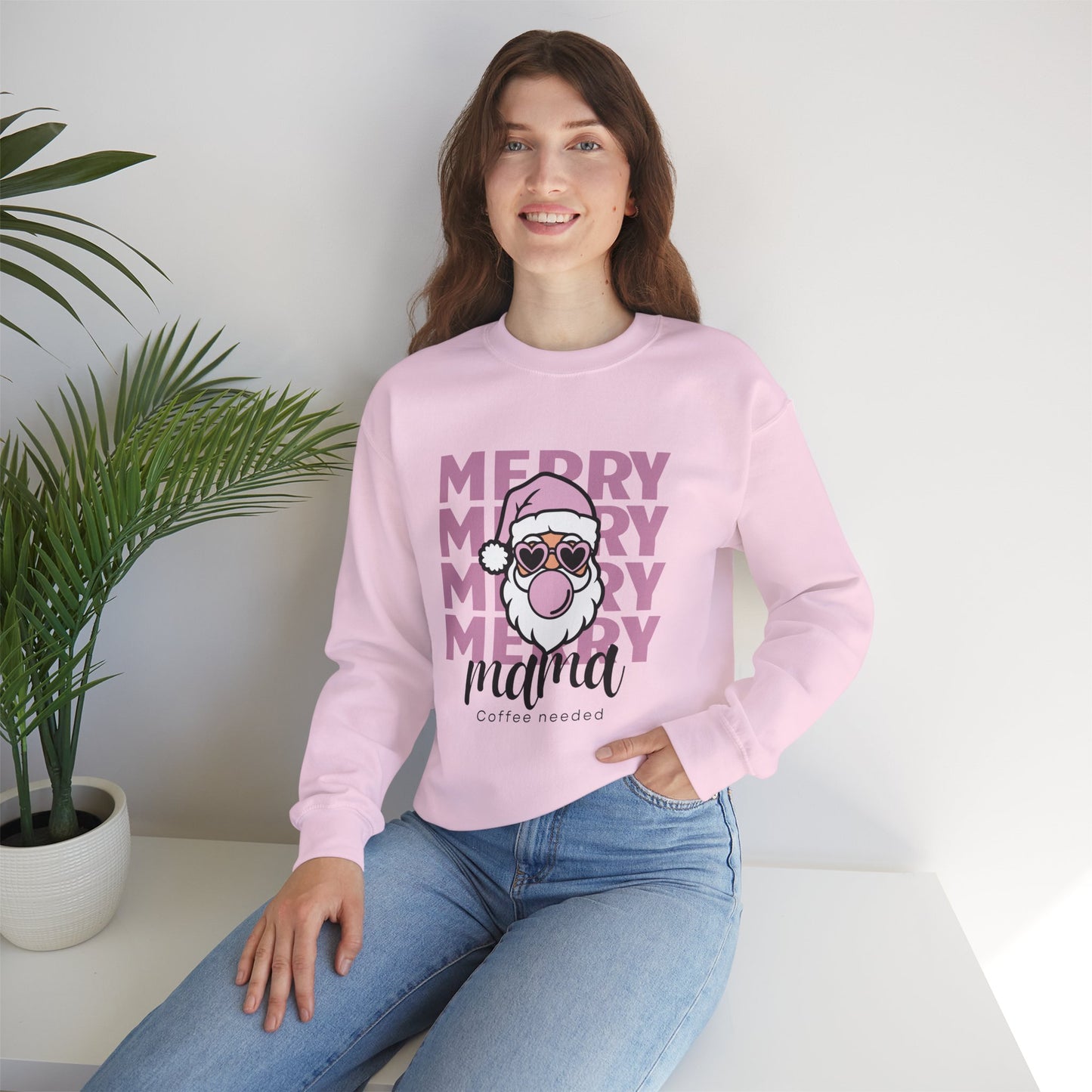 Merry Mama Coffee Needed Sweatshirt