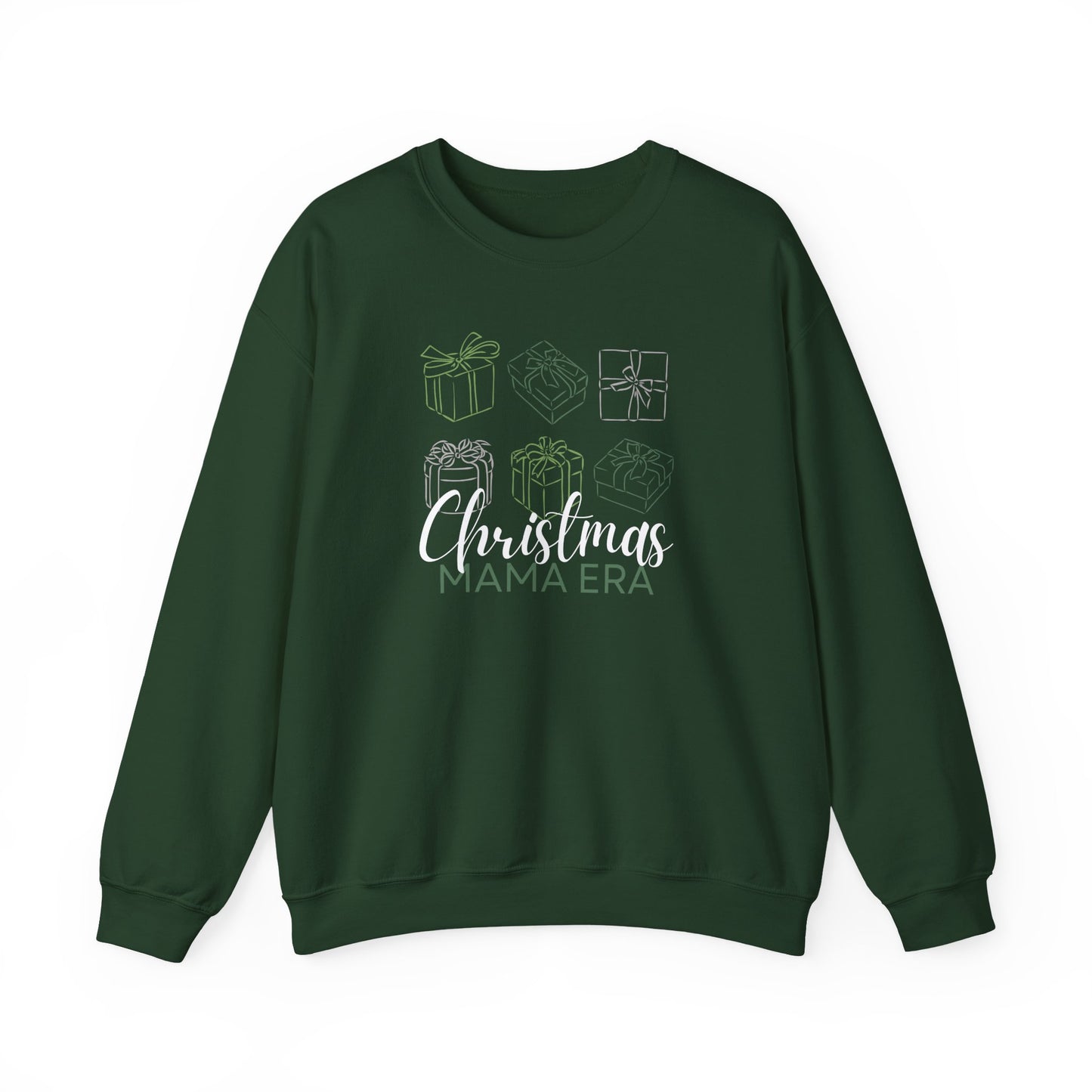 Christmas Mama Era Sweatshirt - Holiday Gift Shopping