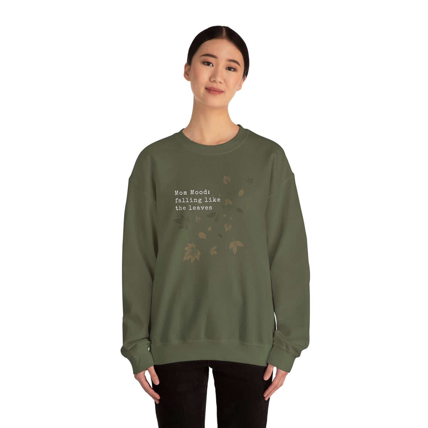 Fall Mom Mood Sweatshirt - Crewneck Sweatshirt