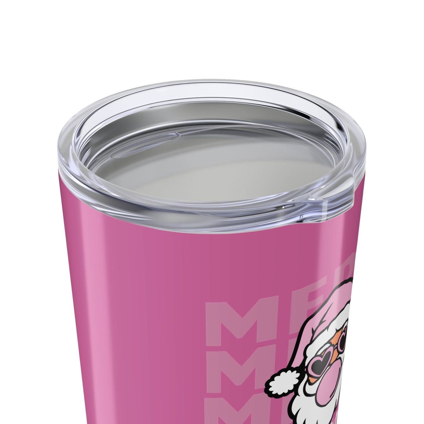 Coffee Tumbler 20oz - Merry Mama Coffee Needed Pink