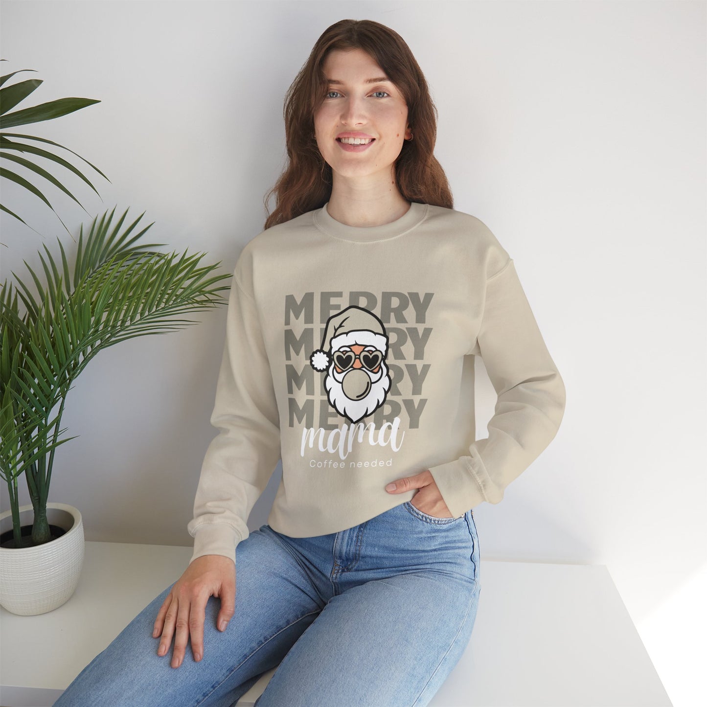 Merry Mama Coffee Needed Sweatshirt