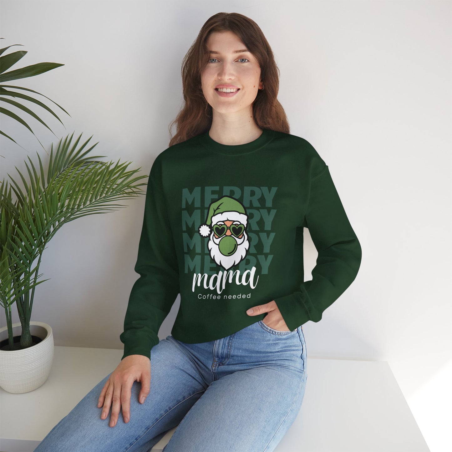 Merry Mama Coffee Needed Sweatshirt